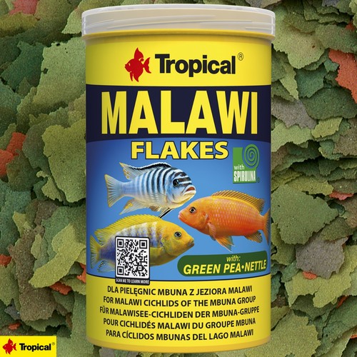 Tropical malawi flakes - malawi, flocken