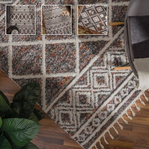 Hochflor teppich wohnzimmer - hochflor,