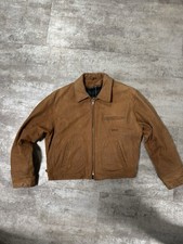 Lederjacke braun Steerhide Nubuk Schott Mod. 633 Highwayman Gr. 50 USA