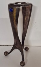 Silberner Jugendstil Serviettenhalter,in Art Wiener Design