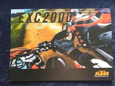 KTM EXC Enduro Prospekt 2000, EXC 125 200 250 300 380 400 520
