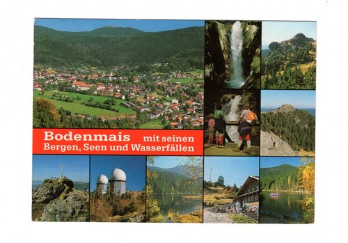 Ansichtskarte bodenmais mit - ansichtskarte,