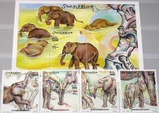 SOMALIA 2000 855-58 Block 74