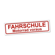 Fahrschule Magnetschild Auto