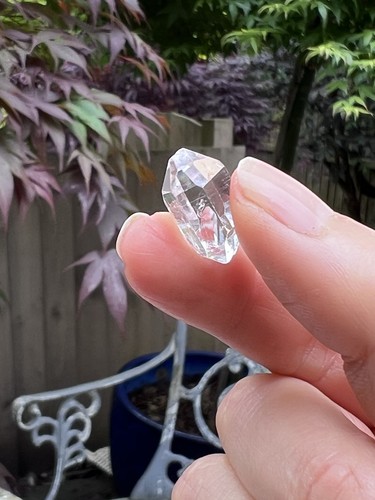 Herkimer diamond double water - herkimer,