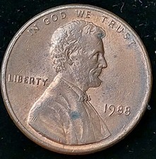 USA 1 Cent 1988 ohne