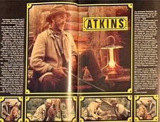 Progress Filmprogramm 8/1985 - DEFA Indianderfilm - Atkins - Western - DDR