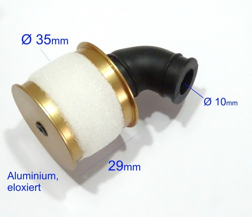 ø10mm alu schaumstoff - alu,