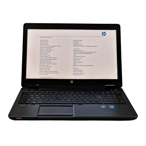 Zbook g2 mobile - zbook, 15