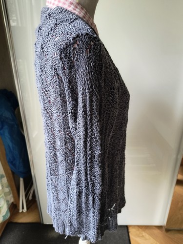 Sommerliche offene strickjacke - sommerliche,