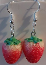 Erdbeeren-Ohrringe