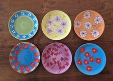 Keramik Teller Set 6 teilig