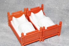 playmobil 2x bett  zu