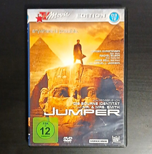 Studiocanal jumper dvd - jumper, tv