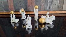 5 Gerold Porzellan Engel Putten Figuren