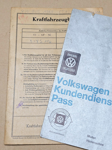 Kfz brief kraftfahrzeugbrief - brief,