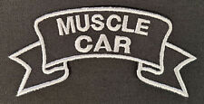 Patch Aufnäher MUSCLE CAR BIKER V8 Hot Rod Big Block Route 66 Motorrad 124