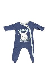 Baby Strampler 62 68 blau