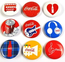 Coca-Cola Coke Pins Anstecknadeln Buttons Japan viele Motive Olympia London 2012