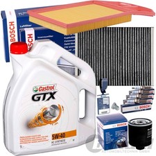 BOSCH FILTERSET+CASTROL 5W40