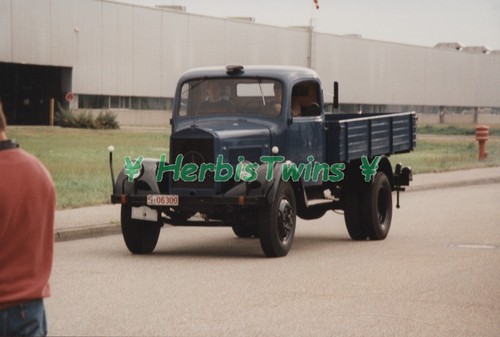 Originalphoto lkw mercedes - lkw,