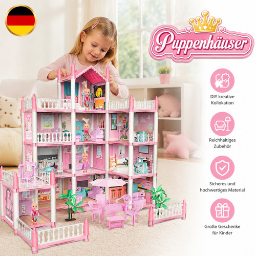 Puppenstube mit led - mit, 4