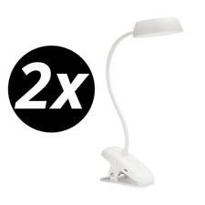 2x PHILIPS LED-Akku-Tischlampe