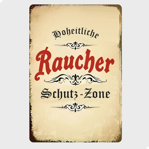 Blechschild hoheitliche - blechschild,