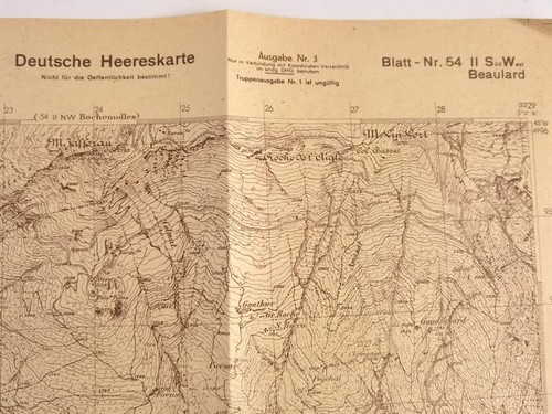 Deutsche heereskarte 1944 - deutsche,