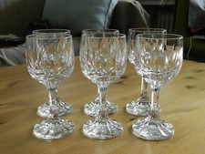 6 neuwertige Weingläser Villeroy & Boch Arabelle Bleikristall