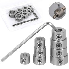 8 Stück Tiefenanschlagringe Set, 3-10Mm Tiefenanschlagringe Set, Stellungsregler