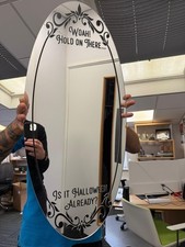 Halloween Spiegelschild