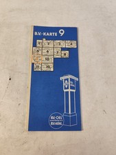 B.V. Karte 9 Straßenkarte