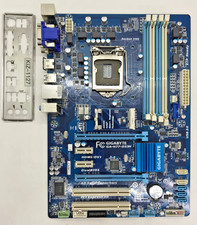 GIGABYTE GA-H77-DS3H Rev:1.1  -  DDR3 - ATX - Sockel 1155 - mit I/O Shield #MX25