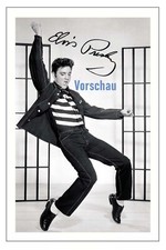 Elvis Presley Photo Autogramm Foto signiert Druck Autogrammfoto 13x20 Repro