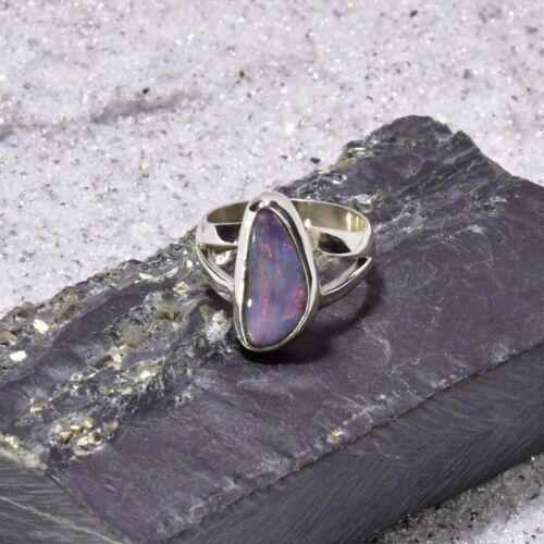 Boulder opal ring 925er - opal, ring,