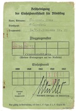 Orig. Bescheinigung