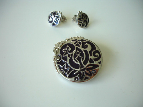 Pierre lang set brosche - pierre,