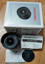 Festbrennweite samyang 12mm - samyang, af