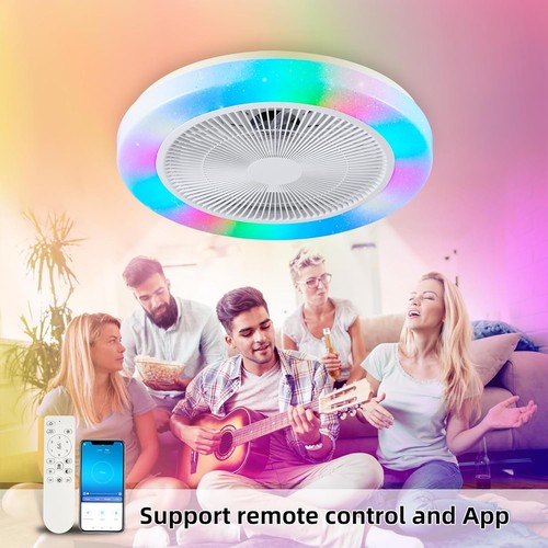 Modern rgb deckenventilator - modern,