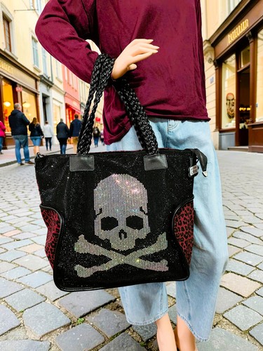 Xxl handtasche totenkopf - xxl-handtasche,