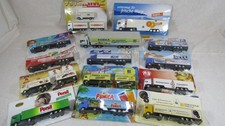 LKW Konvolut Werbemodelle, 14 Stück mit OVP, plus Edeka LKW