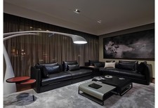 Echt Leder Sofa Couch Polster