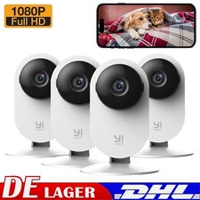 4 Stücke YI Überwachungskamera Home Camera 1080p WLAN APP Nachtsicht | Gebraucht