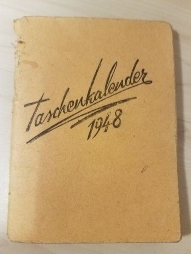 Alter taschenkalender 1948 - alter,