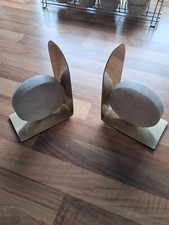 Bücherstützen Messing