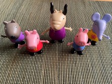 5 Figuren/ Hasbro/ Peppa Wutz/Peppa Pig/ ABD/One