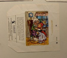 5x Altes Schokoladen Papier Rotkäppchen Sarotti