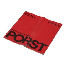 Porst sound fm 80s