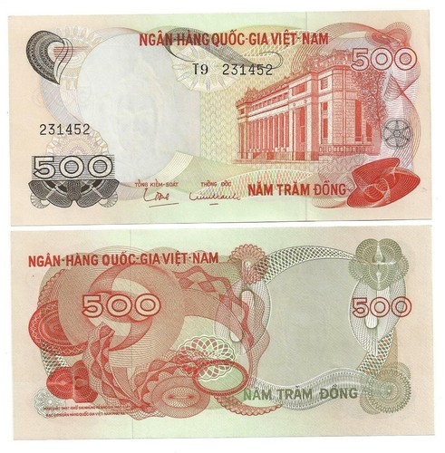Süd south vietnam 500 dong - sÜd,